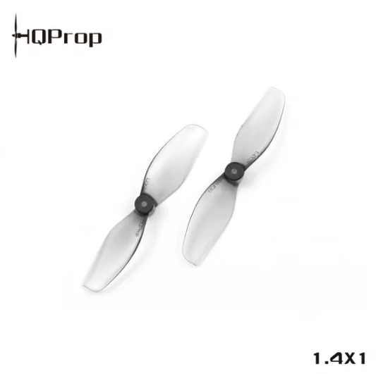 HQ Ultralight Whoop Prop 1.4X1(35MM) Grey  (2CW+2CCW)-PC-0.8MM 1MM Shaft