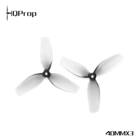 HQ Ultralight Whoop Prop 1.6X1.1X3(40MM) (2CW+2CCW)-Poly Carbonate-1MM 1.5MM Shaft