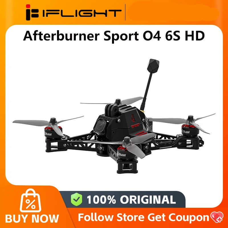 IFLIGHT Afterburner Sport O4 6S HD Freestyle FPV Drone