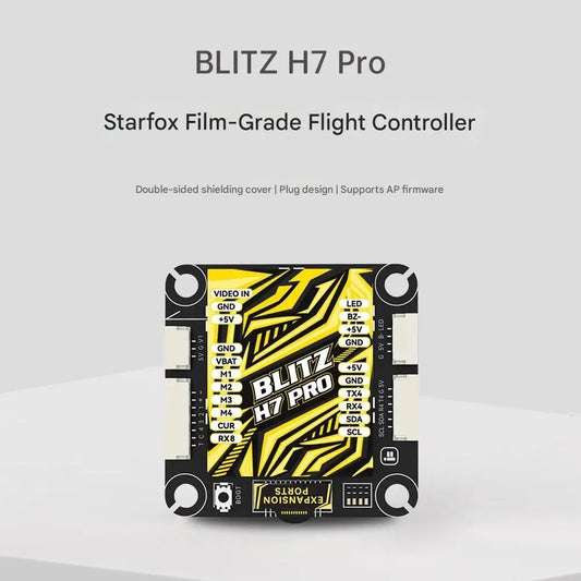 IFlight BLITZ H7 PRO Flight Controller E80 80A ESC X8, Suitable for FPV Racing Drones