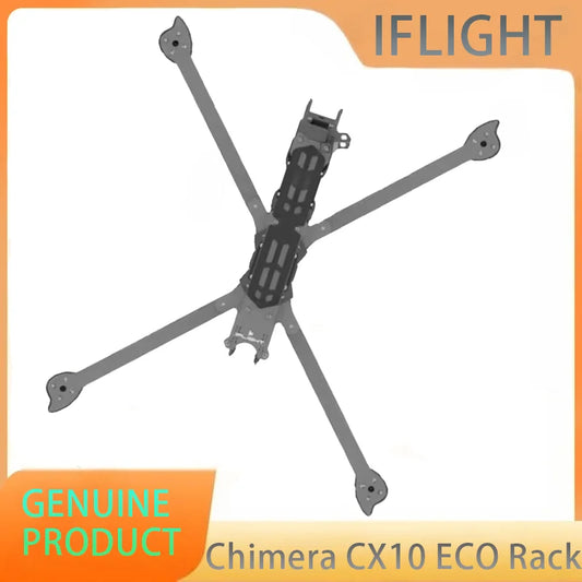 IFlight Chimera CX10 ECO 10-inch FPV Frame Kit 452mm Wheelbase 6MM Arm