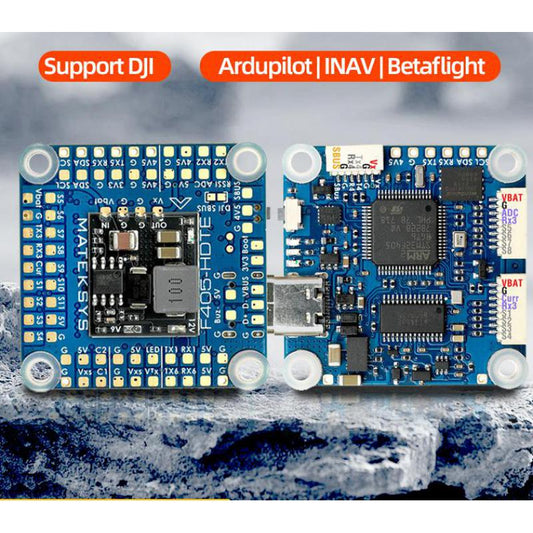 MATEK Mateksys F405-HDTE Flight Controller Supports DJI HD VTX