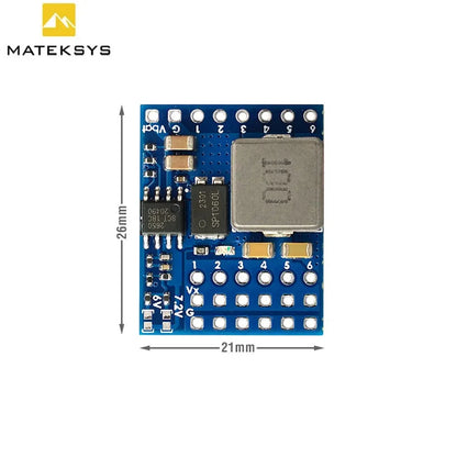MATEK SERVO PDB with BEC 5.5-36V TO 5-8.2V