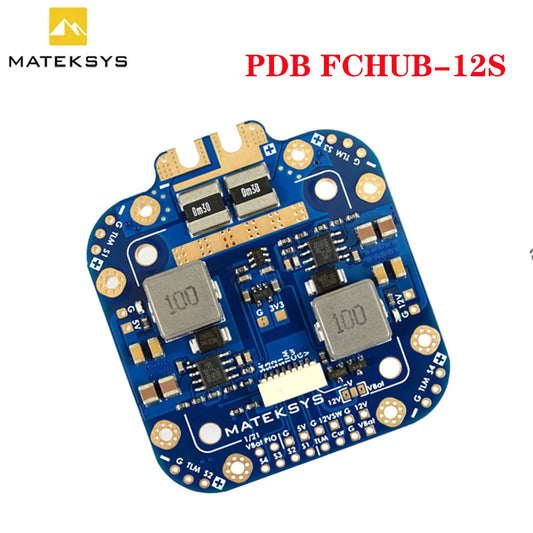 MATEKSYS PDB FCHUB-12S V2 5V / 12V Output 440A Current Sensor 3-12S 30.5mm