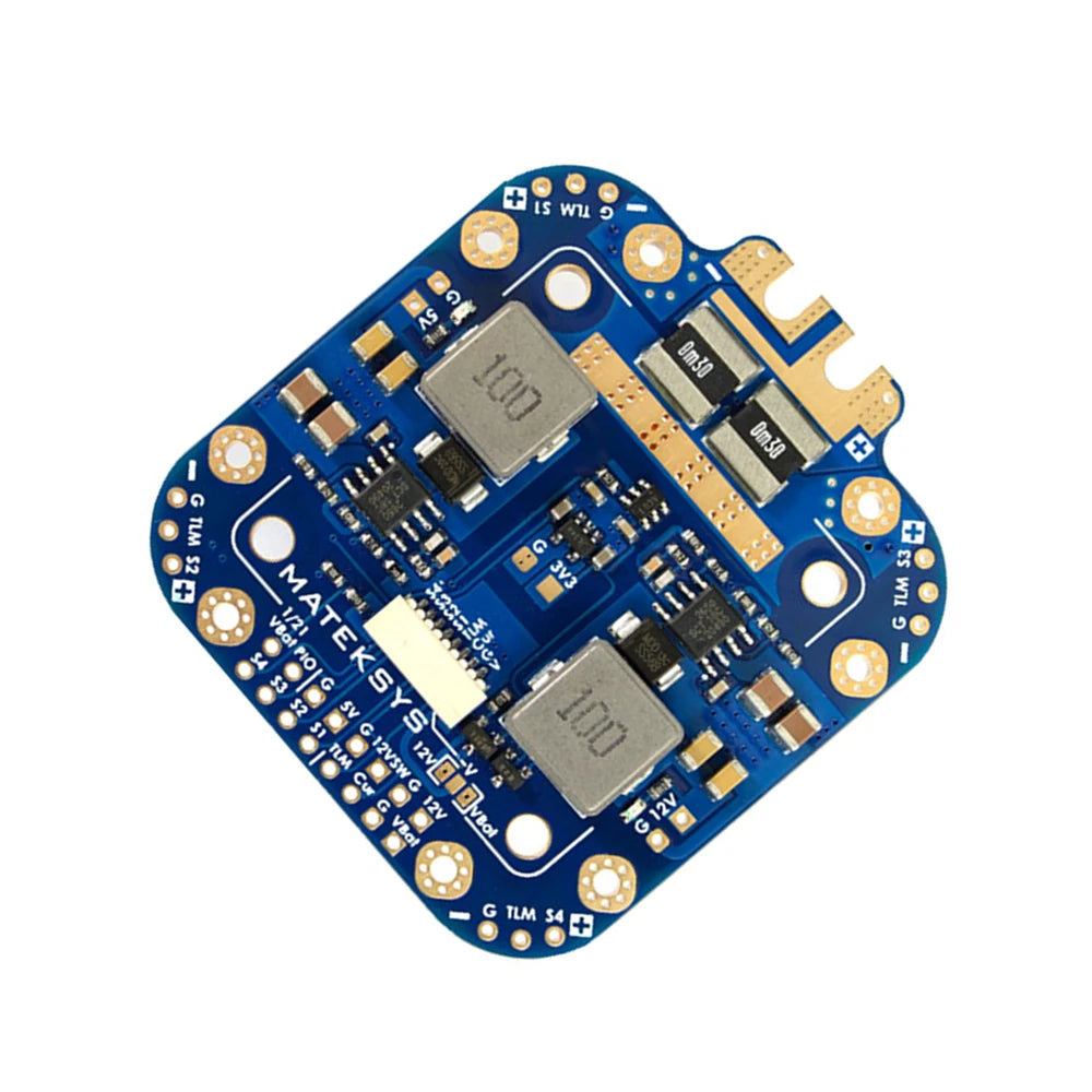 MATEKSYS PDB FCHUB-12S V2 5V / 12V Output 440A Current Sensor 3-12S 30.5mm
