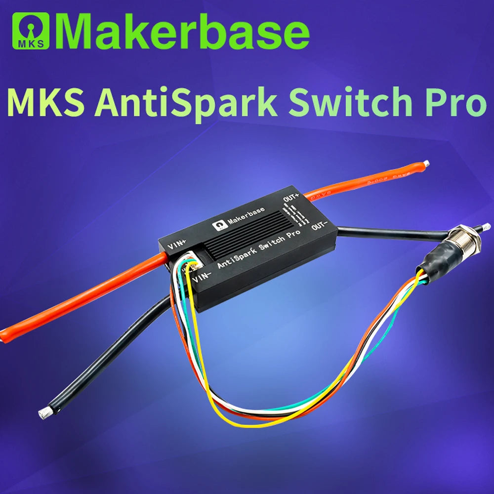 MKS AntiSpark Switch Pro Aluminum Base Anti-Spark Switch