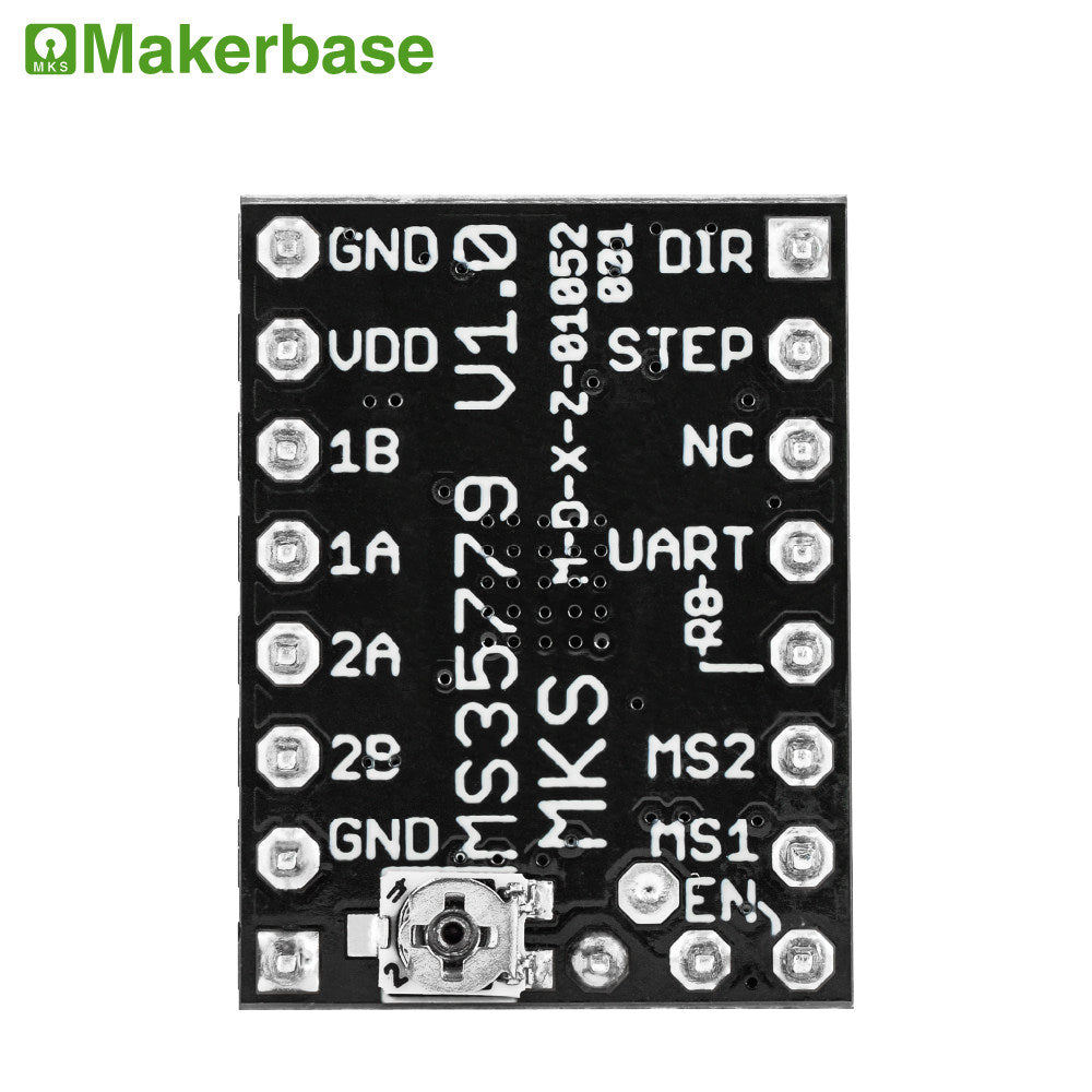 MKS MS35779 Ultra-Quiet Driver Replaces TMC2209 with Infinite Bit Return to Zero UART Mode