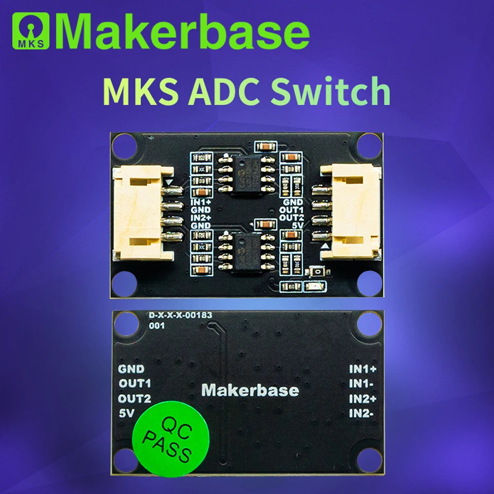 MKS VESC ADC Switch Dual-Channel AD Linear Voltage Converter