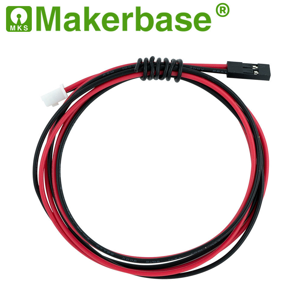 Makerbase 3D printer accessories: 70cm 2-pin male-female jumper cable