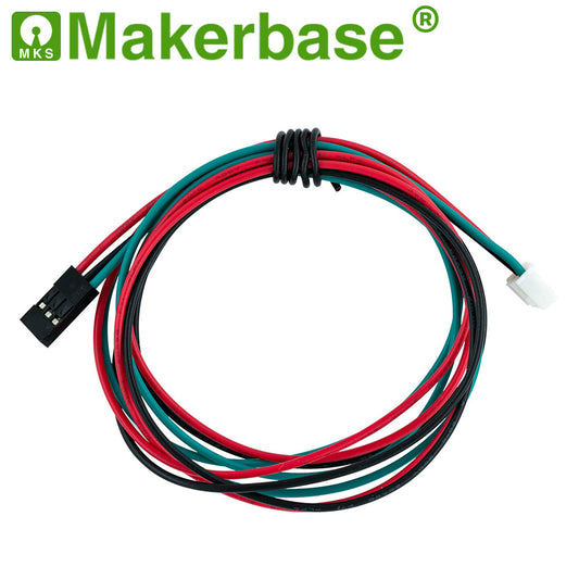 Makerbase 3D printer accessories: 70cm 3-pin male-female jumper cable