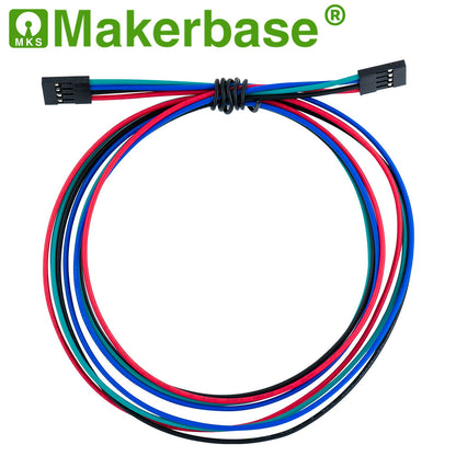 Makerbase 3D printer accessory 70cm 4pin female-to-female cable jumper