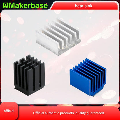 Makerbase 3D printer driver heatsink for rapid heat dissipation