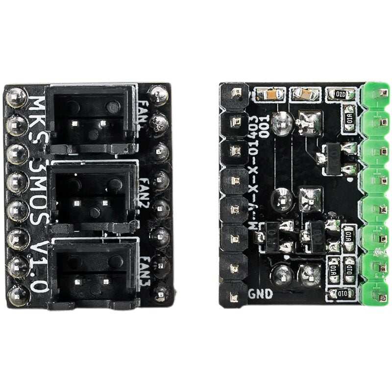 Makerbase 3MOS Plug-in 3-Way Fan Expansion Module for 5-Slot Mainboard