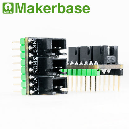 Makerbase 3MOS Plug-in 3-Way Fan Expansion Module for 5-Slot Mainboard