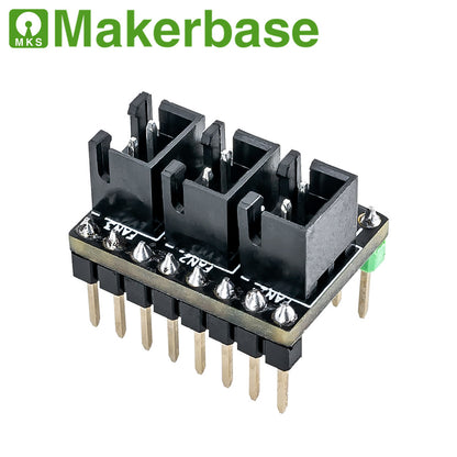 Makerbase 3MOS Plug-in 3-Way Fan Expansion Module for 5-Slot Mainboard