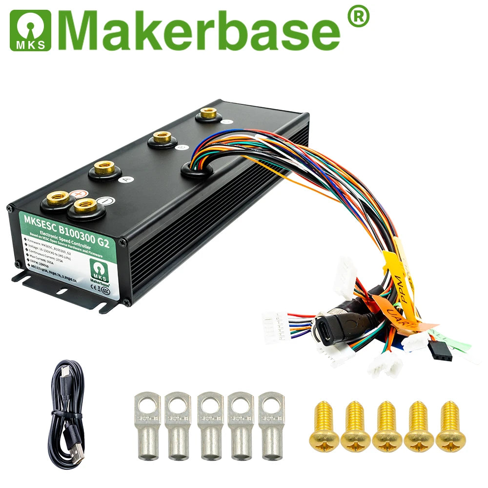 Makerbase Electric Vehicle Controller 100V 300A VESC