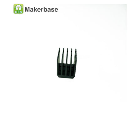 Makerbase Heatsink 3D Printer Accessory, Specifications: 9*9*12mm, with Silicone