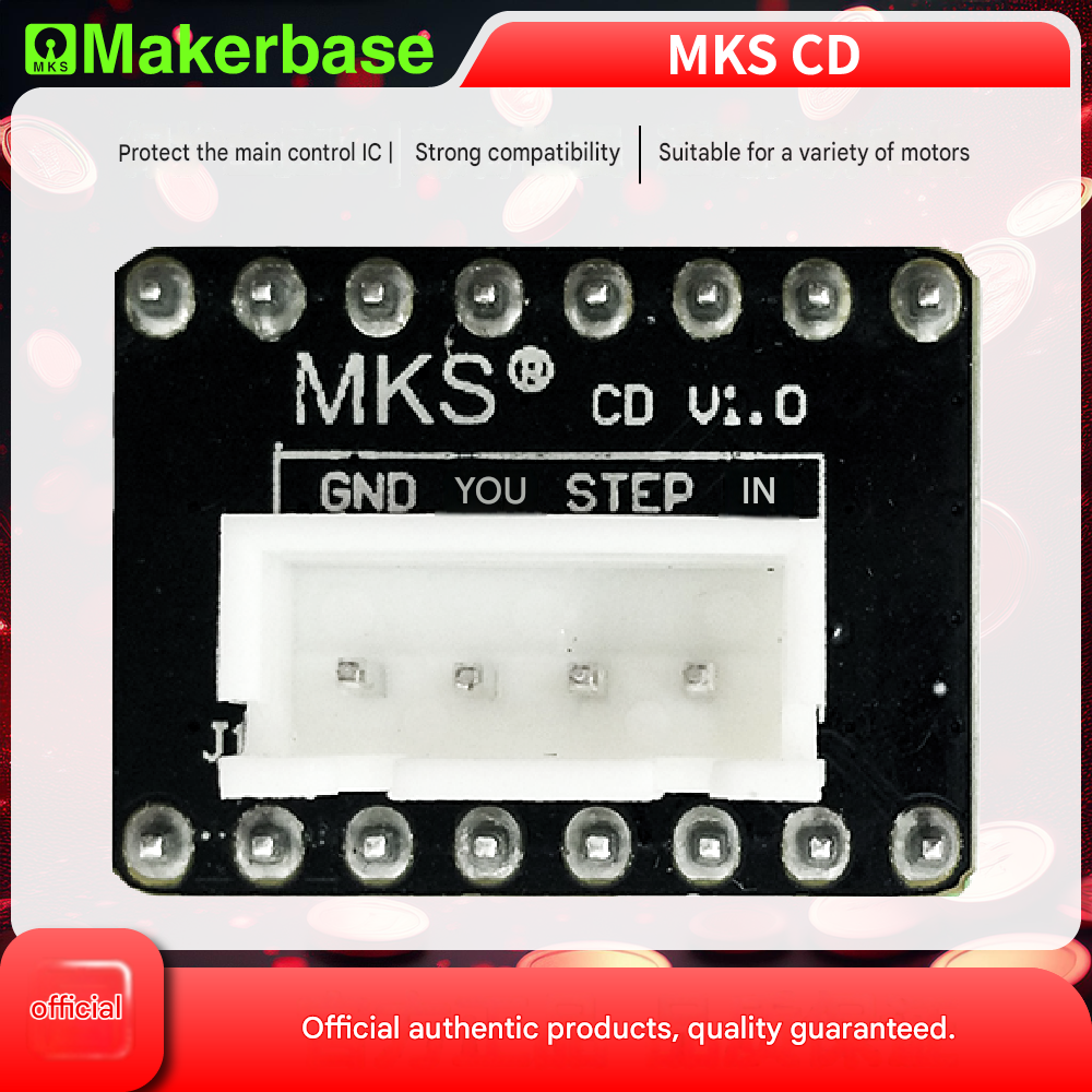 Makerbase MKS CD 3D printer 57/86 stepper motor driver diffuser with 7 ...