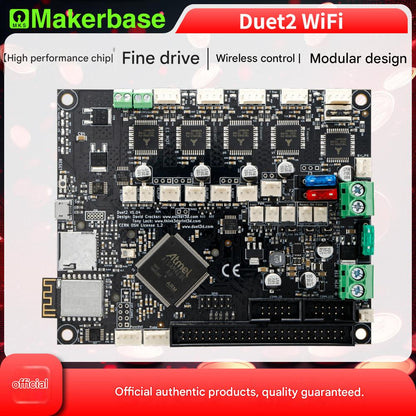 Makerbase MKS Duet2 WiFi 3D printer motherboard with Duex5 4.3/7.0-inch display