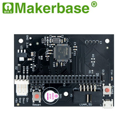Makerbase MKS Duet2 WiFi 3D printer motherboard with Duex5 4.3/7.0-inch display
