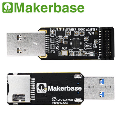 Makerbase MKS EMMC-ADAPTER V2 USB 3.0 Card Reader for MKS EMMC