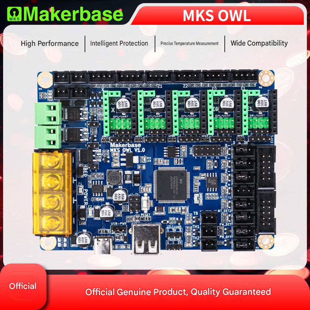 Makerbase MKS OWL Control Board 32-Bit 150MHz LPC5528 3D Printer Accessories