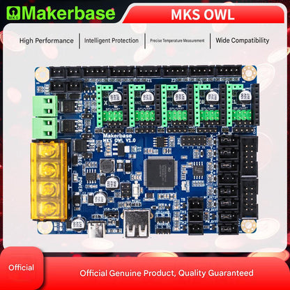 Makerbase MKS OWL Control Board 32-Bit 150MHz LPC5528 3D Printer Accessories