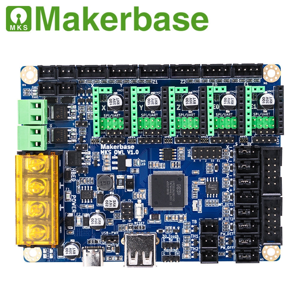 Makerbase MKS OWL Control Board 32-Bit 150MHz LPC5528 3D Printer Accessories