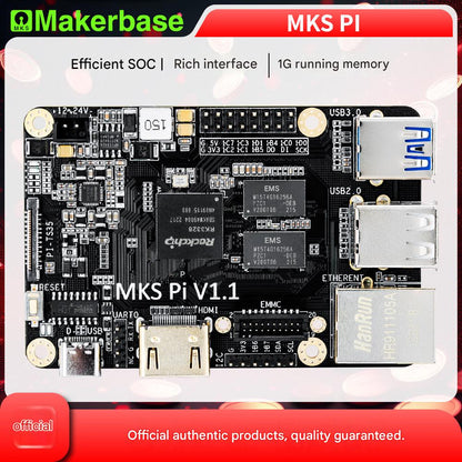 Makerbase MKS PI 3D Printed Motherboard KLIPPER Host Computer Supports Voron Replacement for Raspberry Pi
