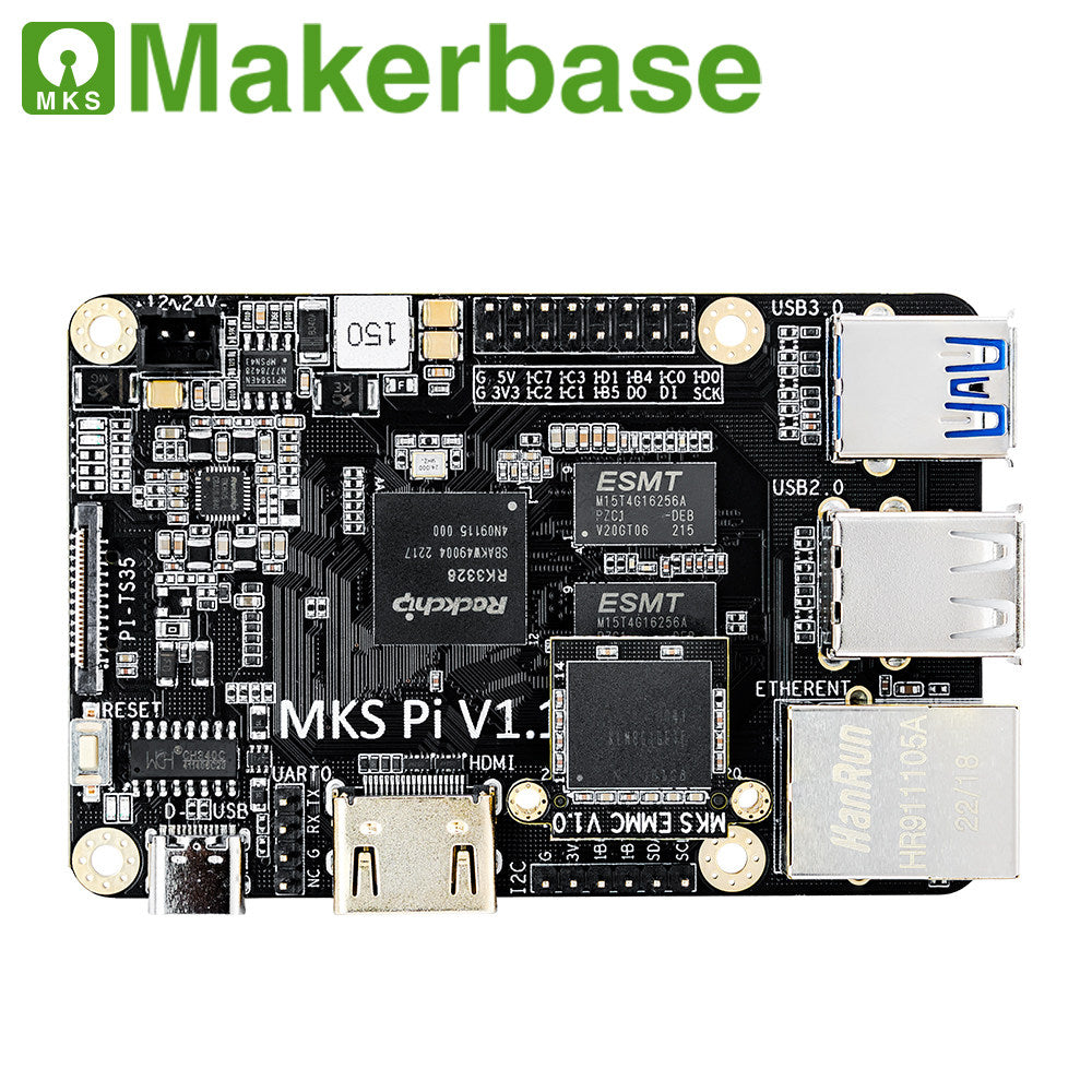 Makerbase MKS PI 3D Printed Motherboard KLIPPER Host Computer Supports Voron Replacement for Raspberry Pi