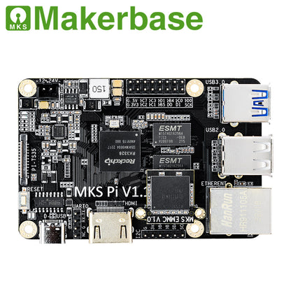 Makerbase MKS PI 3D Printed Motherboard KLIPPER Host Computer Supports Voron Replacement for Raspberry Pi