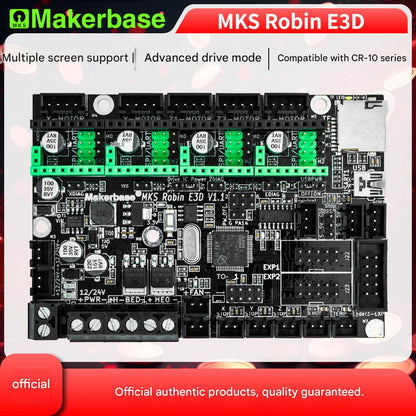 Makerbase MKS Robin E3D 3D Printer Motherboard CR-10 Ender3/VORON V0.1