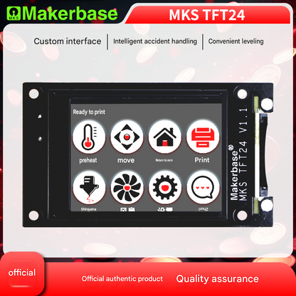 Makerbase MKS TFT24 3D Printer: Full-color Touchscreen, 2.4-inch Display