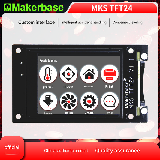 Makerbase MKS TFT24 3D Printer: Full-color Touchscreen, 2.4-inch Display