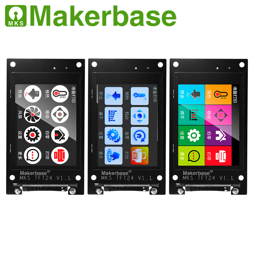 Makerbase MKS TFT24 3D Printer: Full-color Touchscreen, 2.4-inch Display