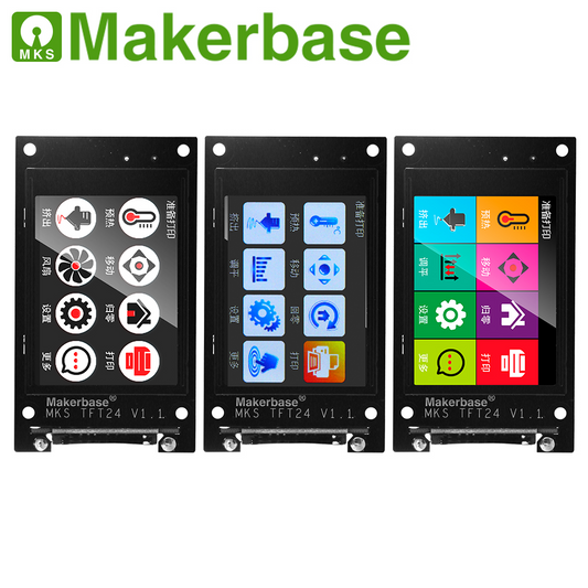 Makerbase MKS TFT24 3D Printer: Full-color Touchscreen, 2.4-inch Display