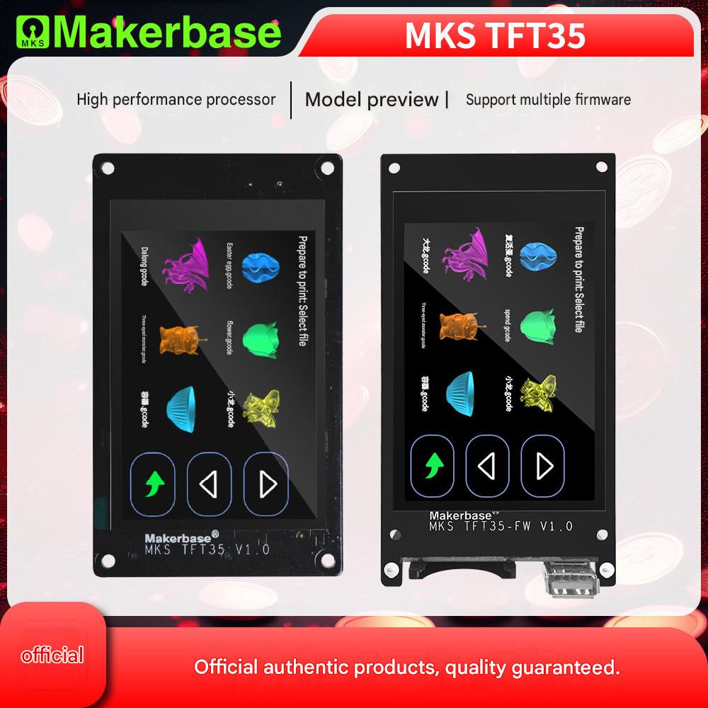 Makerbase MKS TFT35 3D Printer Display 3.5-inch Full-Color Touchscreen Display