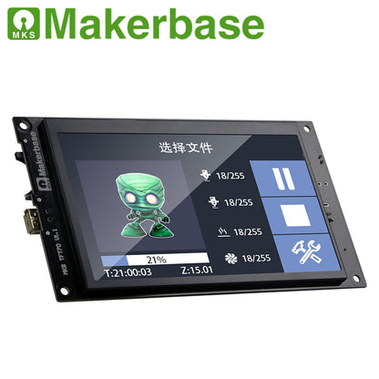 Makerbase MKS TFT70 3D printer with full-color 7-inch TFT touchscreen