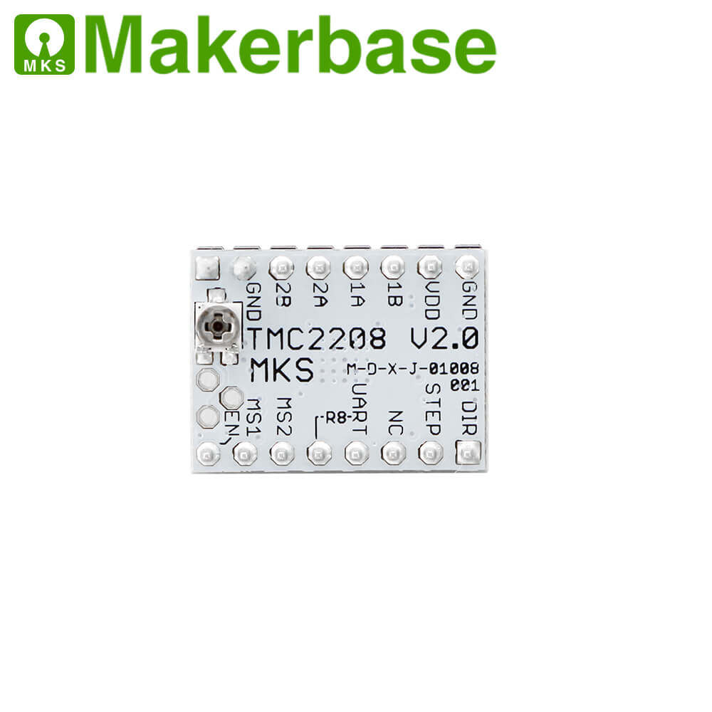 Makerbase MKS TMC2208 3D Printer Driver - Ultra-Quiet Driver
