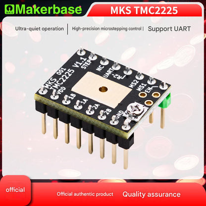 Makerbase MKS TMC2225 3D Printer Driver - Ultra-Quiet Driver