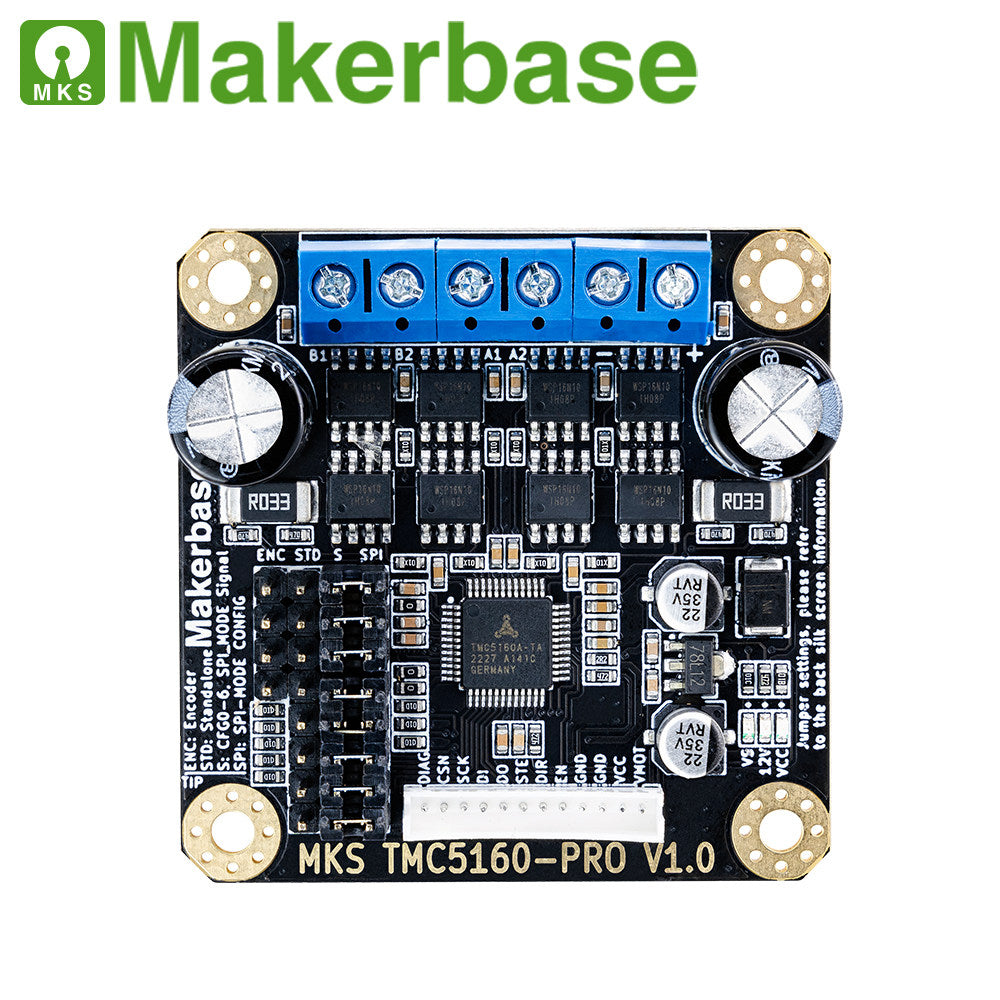 Makerbase MKS TMC5160-PRO High Current 6A High Voltage Stepper Motor Driver