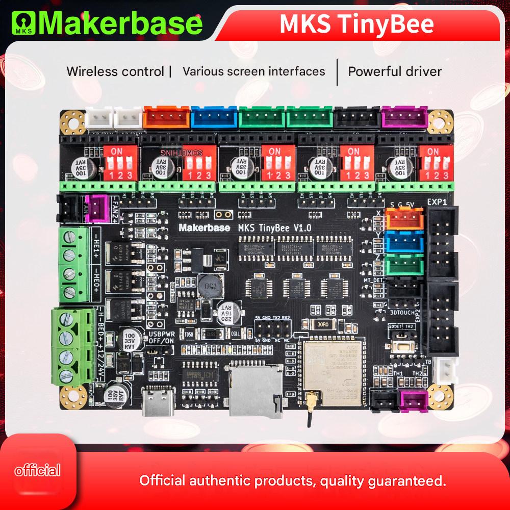 Makerbase MKS TinyBee 3D Printed Motherboard ESP32 WIFI MINI12864
