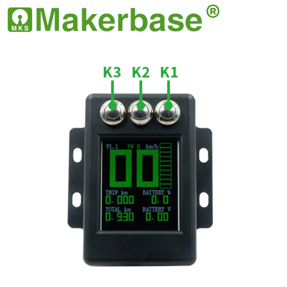 Makerbase MKS VESC DAVEGA Skateboard Speed Current Display