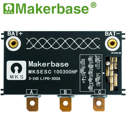 Makerbase VESC 100300HP FOC 100V 300A Single ESC Based on VESC