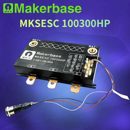 Makerbase VESC 100300HP FOC 100V 300A Single ESC Based on VESC