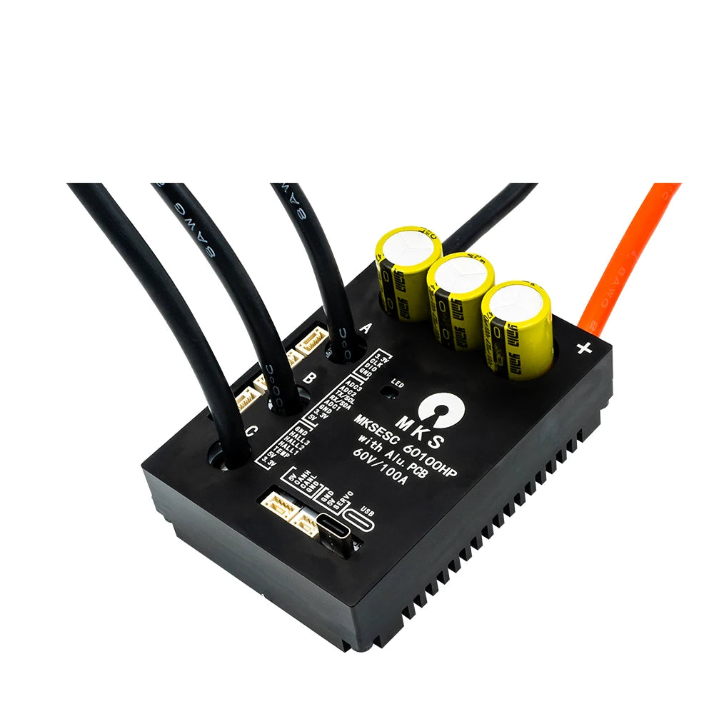 Makerbase VESC 60100 V2 60V 100A High Current With Alu PCB Based on VESC