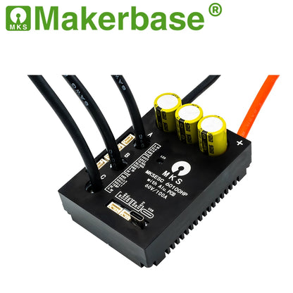 Makerbase VESC 60100 V2 60V 100A High Current With Alu PCB Based on VESC