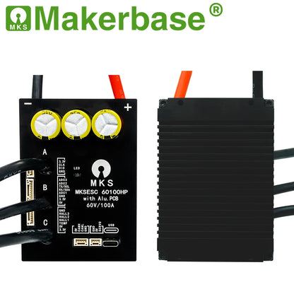 Makerbase VESC 60100 V2 60V 100A High Current With Alu PCB Based on VESC