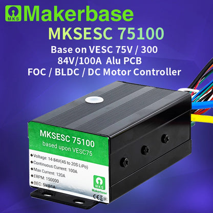 Makerbase VESC 75100 75V 100A Based on Benjamin VESC6 HighPower