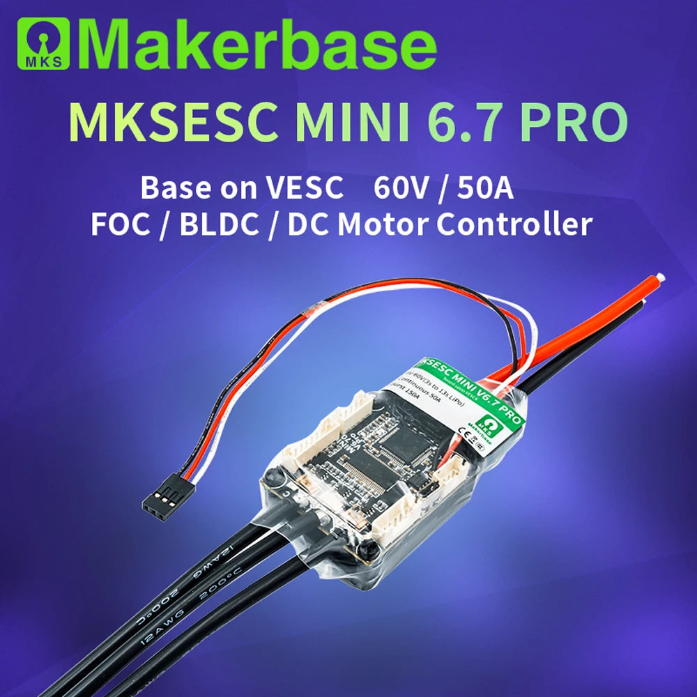 Makerbase VESC MINI 6.7 Electric Speed Controller
